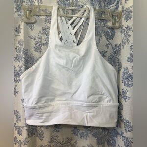 Lululemon Athletica White Sports Bra